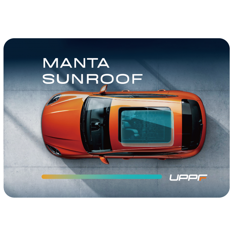 UPPF Manta Sunroof 70 – TPU защитно и слънцезащитно фолио за панорамен покрив 